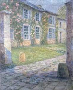 The Rose House in Versailles; La Maison Rose a Versailles, 1918 (oil on canvas) The Rose House in Versailles; La Maison Rose a Versailles, 1918 (oil on canvas)