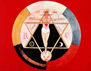 Rosicrucian symbol of the Hermetic Order of the Golden Dawn Rosicrucian symbol of the Hermetic Order of the Golden Dawn