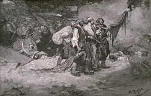 The Sacking of Panama by Henry Morgan's Pirates, 1887 (engraving) The Sacking of Panama by Henry Morgan's Pirates, 1887 (engraving)