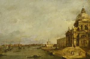 Santa Maria delle Salute and the Entrance to the Grand Canal, Venice, Looking East Santa Maria delle Salute and the Entrance to the Grand Canal, Venice, Looking East
