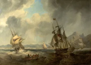 Scene in the Mediterranean, 1842 (oil on canvas) Scene in the Mediterranean, 1842 (oil on canvas)
