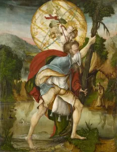 Kunstmuseum Basel Collection Prints: St. Christopher (tempera on panel)