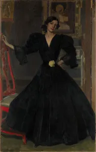 Senora de Sorolla in Black, 1906 (oil on canvas) Senora de Sorolla in Black, 1906 (oil on canvas)