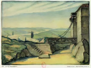 Set design for Act II of the opera Fidelio by Ludwig van Beethoven (1770-1827 Set design for Act II of the opera Fidelio by Ludwig van Beethoven (1770-1827