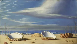Shells on a Landscape; Paysage aux Coquilles, 1931 (oil on canvas) Shells on a Landscape; Paysage aux Coquilles, 1931 (oil on canvas)