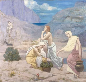 The Shepherd's Song, 1891 (oil on canvas) The Shepherd's Song, 1891 (oil on canvas)