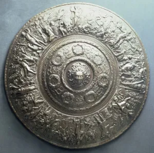 Shield with the head of Medusa, 1552 (silver) Shield with the head of Medusa, 1552 (silver)