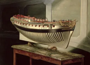 Ship Portrait, of a 36- or 38- gun frigate, c.1775 (oil on panel) Ship Portrait, of a 36- or 38- gun frigate, c.1775 (oil on panel)