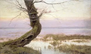 Shrine on an old willow, 1920 (oil on canvas) Shrine on an old willow, 1920 (oil on canvas)