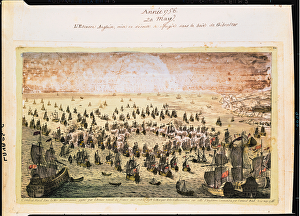 Siege of Mahon, 20th May 1756 (coloured engraving) Siege of Mahon, 20th May 1756 (coloured engraving)