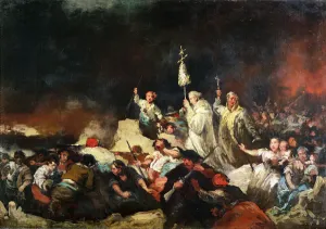 The Siege of Saragossa (oil on canvas) The Siege of Saragossa (oil on canvas)