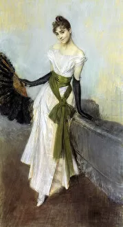 Alluring Collection: Signorina Concha de Ossa, 1888 (pastel on canvas)