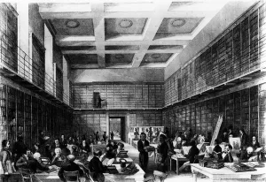 The Sixth Reading Room of The British Museum, published in 'London Interiors' The Sixth Reading Room of The British Museum, published in 'London Interiors'