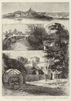 Cape Coast Collection: Sketches on the Gold Coast (litho)