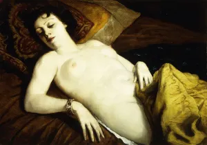 Sleeping Nude with Bracelet; Nu Couche au Bracelet, 1930 (oil on board) Sleeping Nude with Bracelet; Nu Couche au Bracelet, 1930 (oil on board)