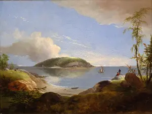 Souvenir of Bear Island, Maine, 1850 (oil on canvas) Souvenir of Bear Island, Maine, 1850 (oil on canvas)
