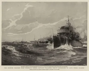 The Spanish Torpedo Boat Flotilla under Captain Villaamil which assembled at Cape Verde The Spanish Torpedo Boat Flotilla under Captain Villaamil which assembled at Cape Verde