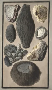 Specimens of volcanic matter, from Campi Phlegraei Specimens of volcanic matter, from Campi Phlegraei