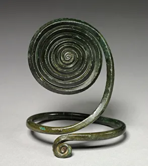 Spiral Armilla, Central Europe, c.1500 BC (bronze, wrought) Spiral Armilla, Central Europe, c.1500 BC (bronze, wrought)