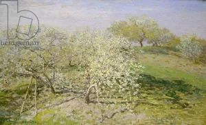 Spring (Fruit Trees in Bloom), 1873 (oil on canvas) Spring (Fruit Trees in Bloom), 1873 (oil on canvas)