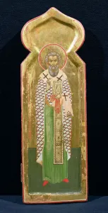 St. Gregory of Palamas, icon (tempera on panel) St. Gregory of Palamas, icon (tempera on panel)
