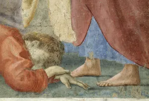 St. Peter Distributing the Common Goods of the Church, and the Death of Ananias St. Peter Distributing the Common Goods of the Church, and the Death of Ananias