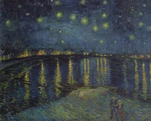 Starry Night over the Rhone, 1888 (oil on canvas) Starry Night over the Rhone, 1888 (oil on canvas)