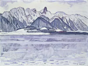 Stockhorn Verschneit, 1913-1914 (oil on canvas) Stockhorn Verschneit, 1913-1914 (oil on canvas)