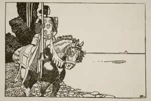 The Story of Sir Pellias, illustration from The Story of King Arthur The Story of Sir Pellias, illustration from The Story of King Arthur
