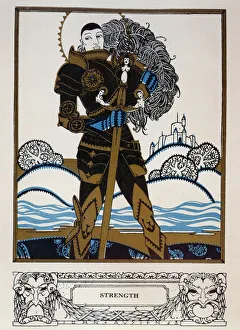 Strength from Everyman, published by Chapman & Hall, 1925 (colour litho) Strength from Everyman, published by Chapman & Hall, 1925 (colour litho)