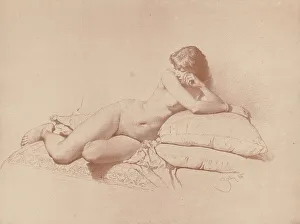 Study of a Reclining Female Nude, 1885 (lithograph) Study of a Reclining Female Nude, 1885 (lithograph)