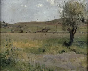 Summer landscape (oil on canvas) Summer landscape (oil on canvas)