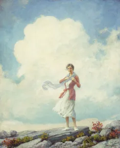 On the Summit, 1932 (oil on masonite) On the Summit, 1932 (oil on masonite)
