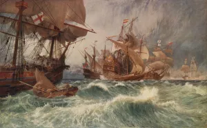 The summons to surrender: an incident in the attack on the Spanish Armada The summons to surrender: an incident in the attack on the Spanish Armada