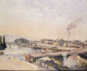 Sunrise over Rouen; Lever du Soleil a Rouen, 1898 (oil on canvas) Sunrise over Rouen; Lever du Soleil a Rouen, 1898 (oil on canvas)