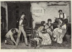 A tailor in Venice (engraving) A tailor in Venice (engraving)
