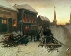 The Last Tavern at the City Gates, 1868 (oil on canvas) The Last Tavern at the City Gates, 1868 (oil on canvas)