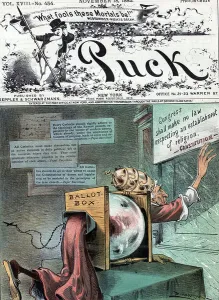 USA History Images Prints: At it again!, 1885