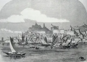 Italian Armed Forces History Prints: Ancona, 1860