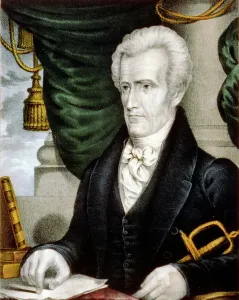 Andrew Jackson Print, 1836