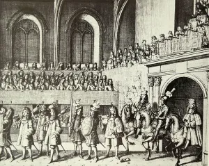 Coronation Procession Prints: Coronation Procession of King James II