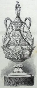British Sport History Prints: The Doncaster Cup, 1860