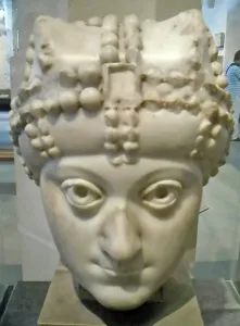 6th Century Art Prints: Empress Ariane?, Constantinople or Rome. Early 6th century. (sculpture)