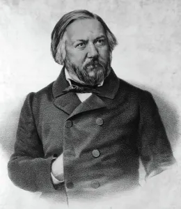 Russian Musician Prints: Michael Glinka, 1850