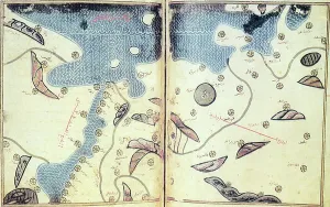 Fine Art Print of Muhammad al-Idrisi's 12th Century Map
