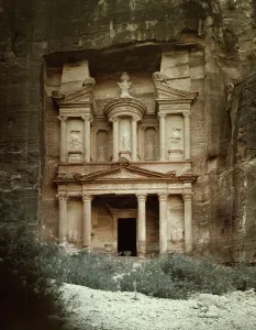 Nabatean Architecture Prints: Petra, 1900