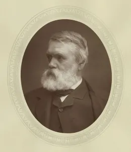 Oval Portrait Of A Man Prints: Portrait of Tom Taylor