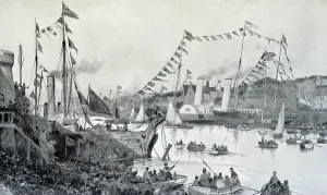 UK Historical Figures Prints: Return of Lord Roberts, 1901