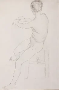 Mulready's Study from the Life Print, 40.6x25.4 cm