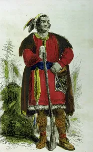 Hand Coloured Prints: Tecumseh, 1880